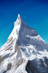 Snow Capped Mountain