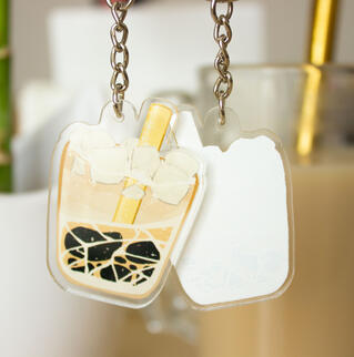Acrylic Charm: Grass Jelly
