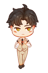 Die Cut Sticker: Zayne