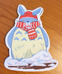 Die Cut Sticker: Totoro