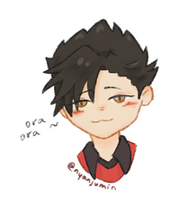 Die Cut Sticker: Haikyuu!! Kuroo