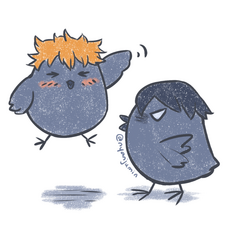 Die Cut Sticker: Haikyuu!! Borbs 1